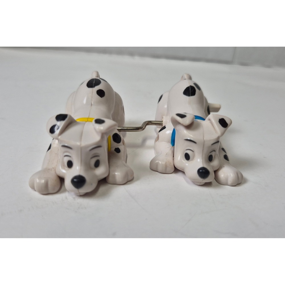 Vintage Disney 101 Dalmatians Wind Up Toy McDonald's Corp Puppies 371/S.S.223
